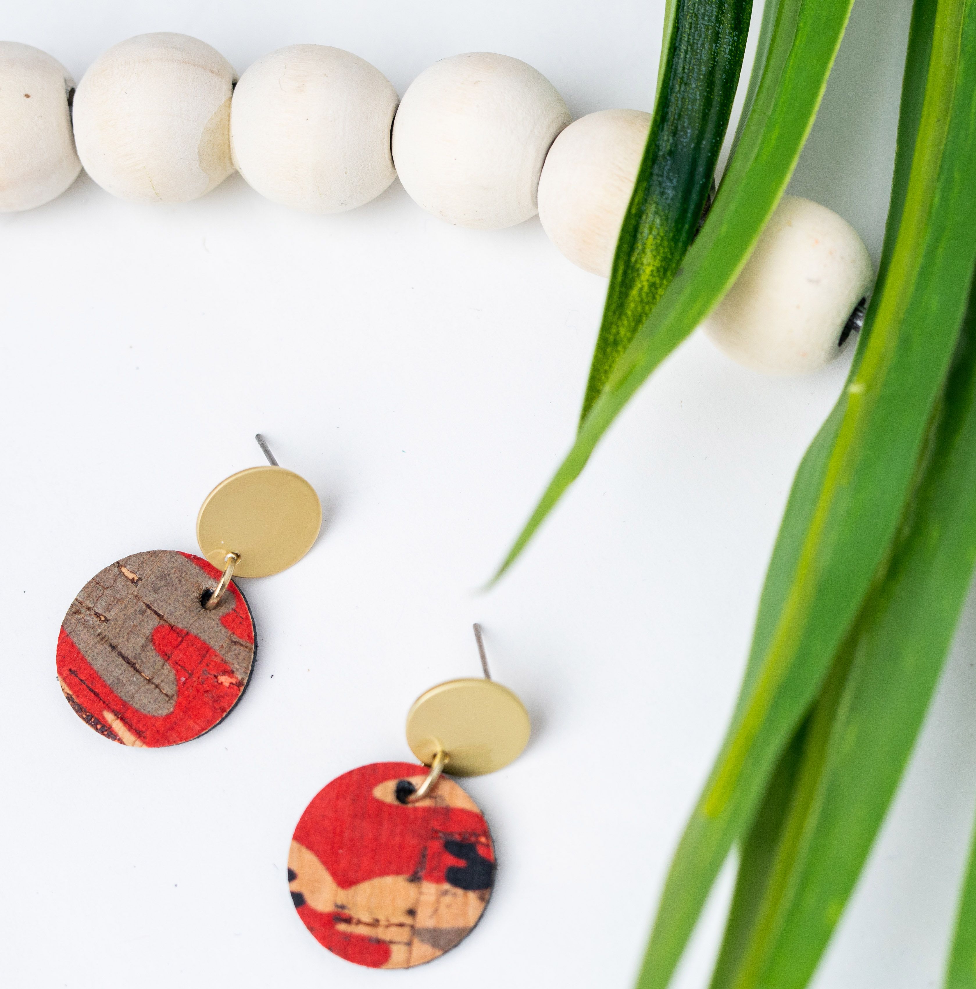 Red Camo Small Circle