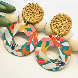 Rattan Brown Aruba Cork Leather