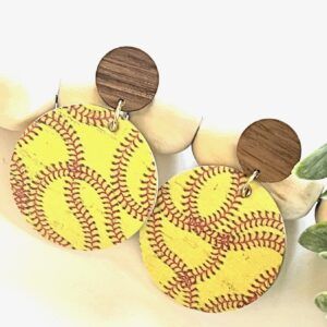 Softball Large Circle with Wood