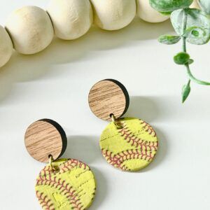 Softball Small Circle with Wood