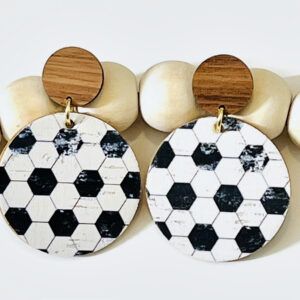 Soccer Large Circle with Wood