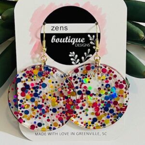 Confetti Acrylic Dangel